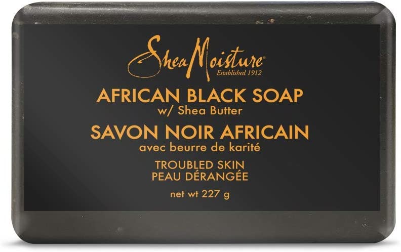 (có bill nhập)Xà bông đen Shea Moisture African Black Soap 227g
