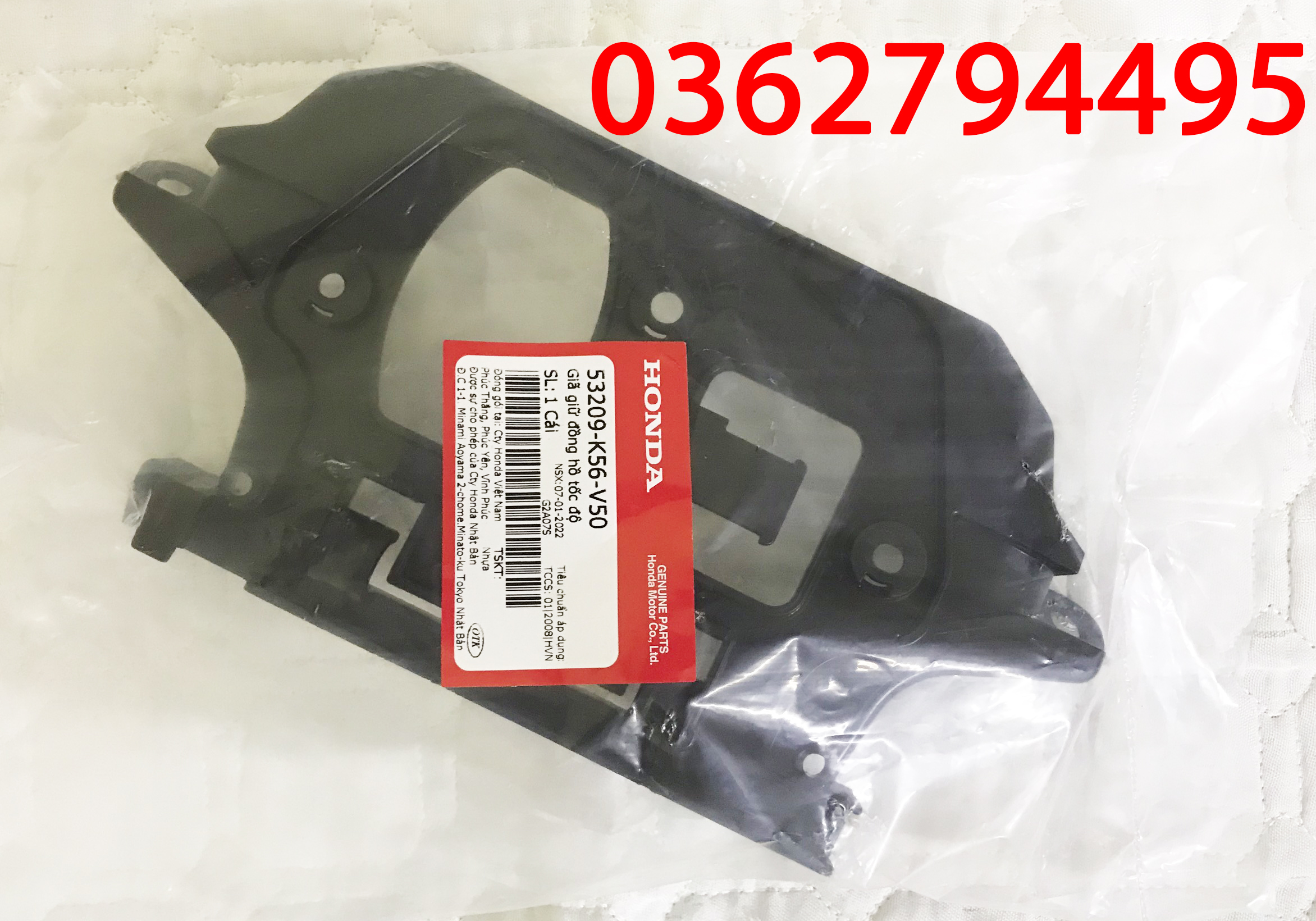Nhựa nhám giá đỡ/ giá bắt đồng hồ winner x v2- winner x v3 zin chính hãng honda