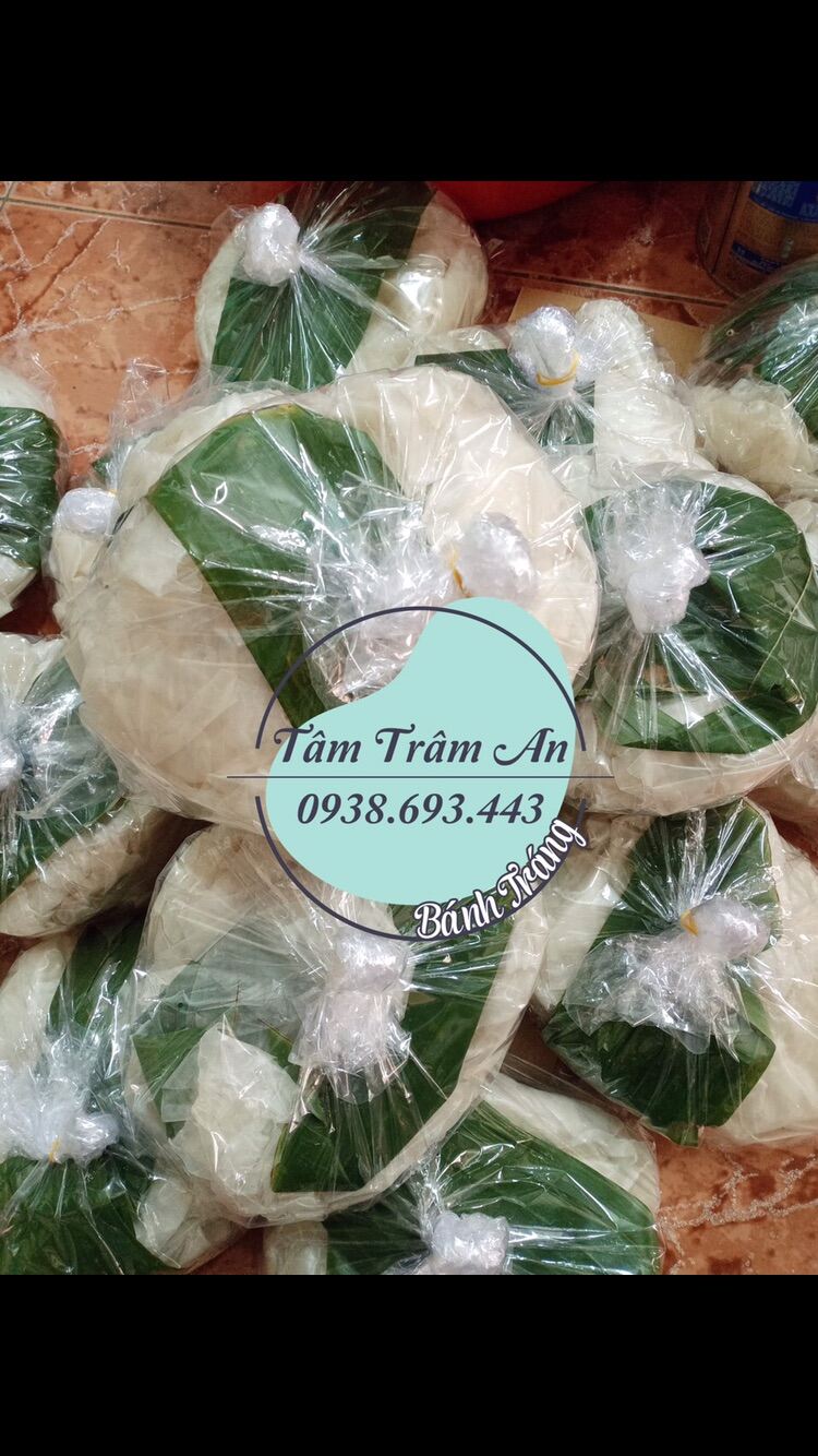 Bánh Tráng Rìa Phơi sương 500g + 100g hành phi giòn ngon + 100g muối tỏi nhuyễn ngon