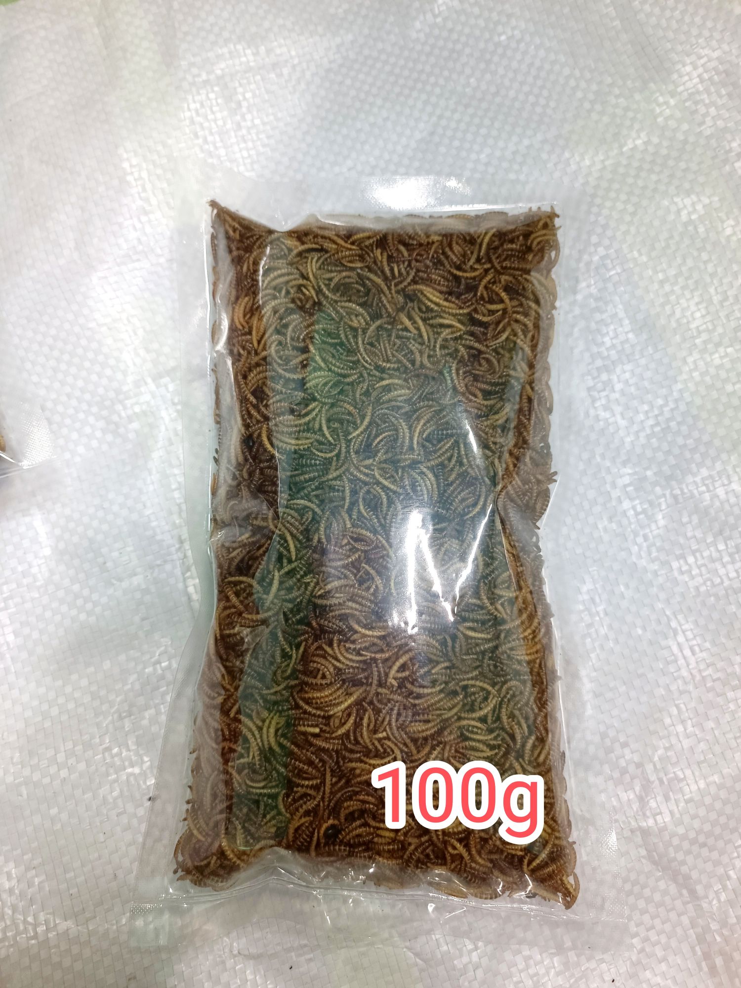 Sâu Gạo Sấy Khô Cho Hamster Cá Chim Cảnh