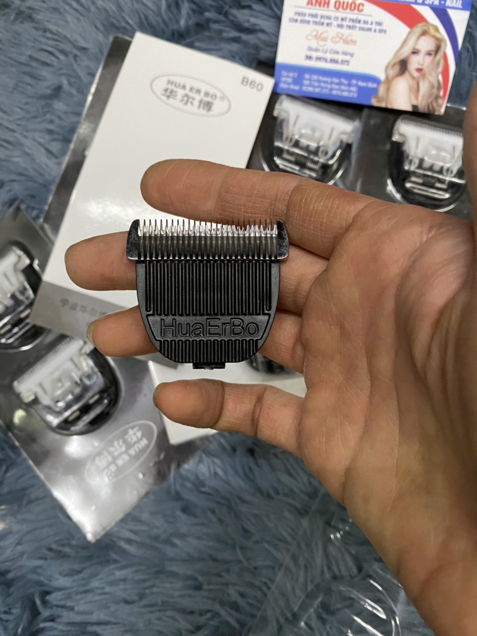 lưỡi tông đơ cắt tóc B60