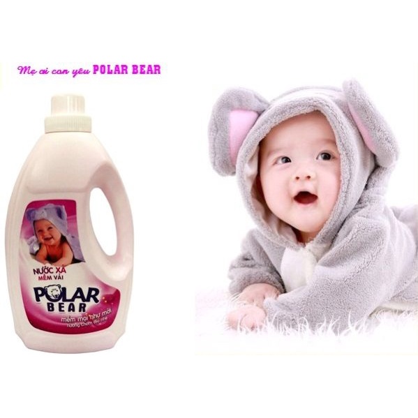 NƯỚC XẢ LÀM MỀM VẢI POLAR BEAR