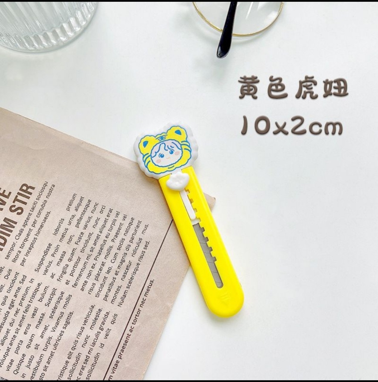 [HCM] Dao rọc giấy unbox GẤU MINI CUTE