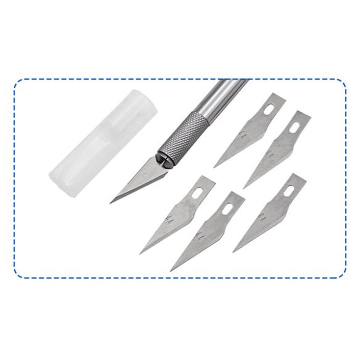 Hộp 5 Lưỡi Dao Khắc Trổ V11