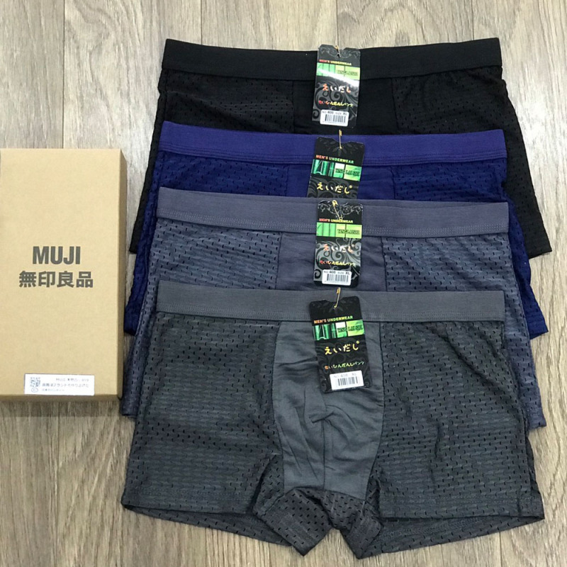 Nơi bán Combo 4 Quần Sịp Đùi Boxer Nam Thông Hơi Cao Cấp