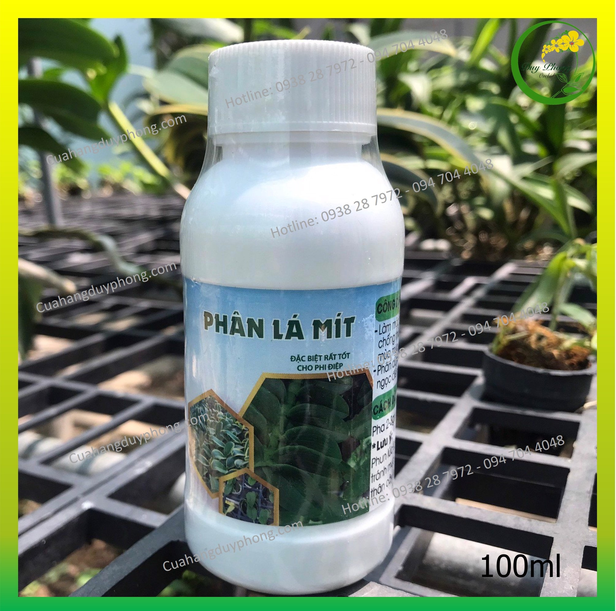 Phân lá mít - 100ml | Mập cây, dày lá đặc biêt cho lan