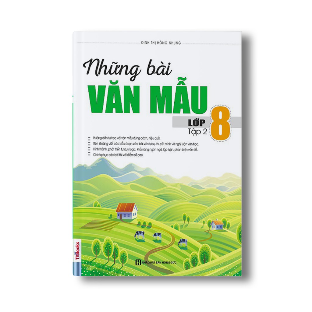Sách - những bài văn mẫu lớp 8 tập 2