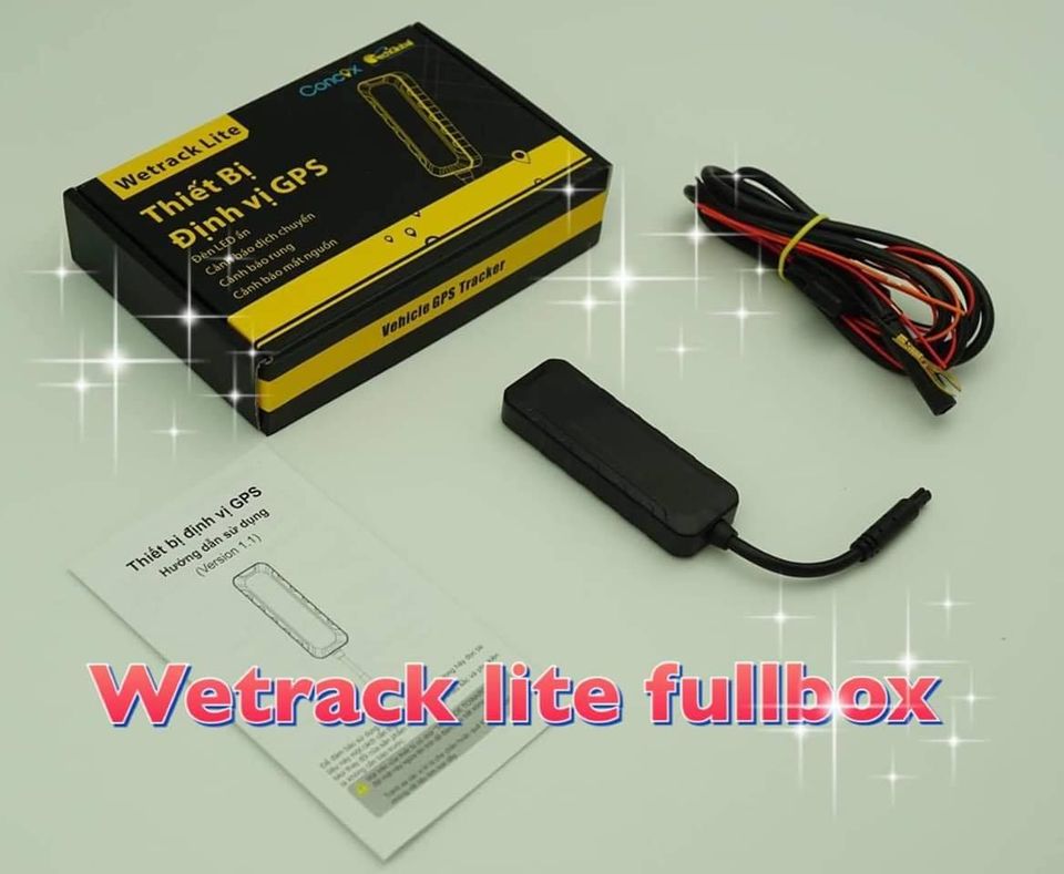 Thiết Bị Định Vị ÔTÔ, Xe máy (Wetrack lite) Cao Cấp