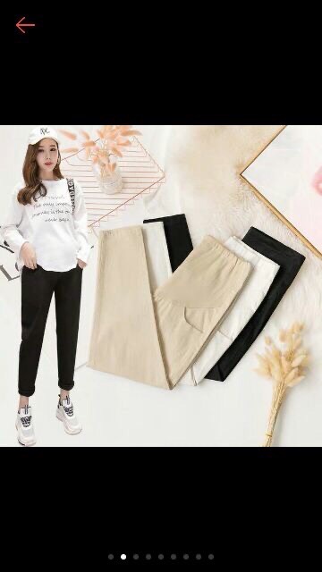 Quần Bầu Dáng Baggy, Chất Thô Chéo Mềm, Mịn