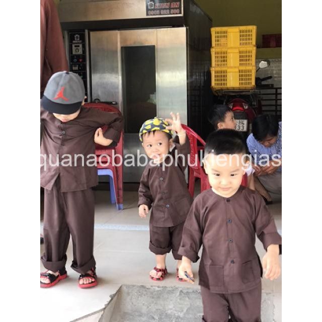 Bộ Đồ Bà Ba Cho Bé Không Kèm Khăn 10 size