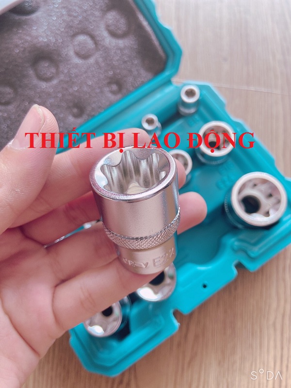 Bộ 14 đầu tuýp loại E Total THKTETS0114