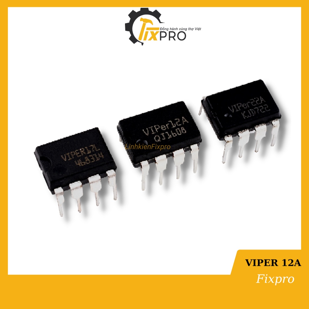 IC nguồn Viper 22A DIP-8 chính hãng