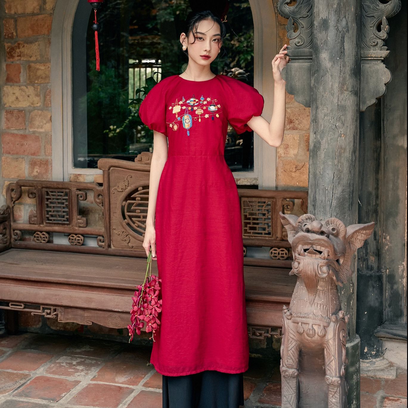OLV - Quần Black Culottes