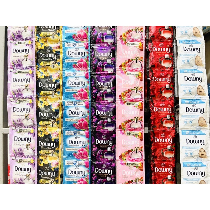 Downy [Ho Chi Minh] fabric softener (10 packet/wire)  downwater sensitive leather
