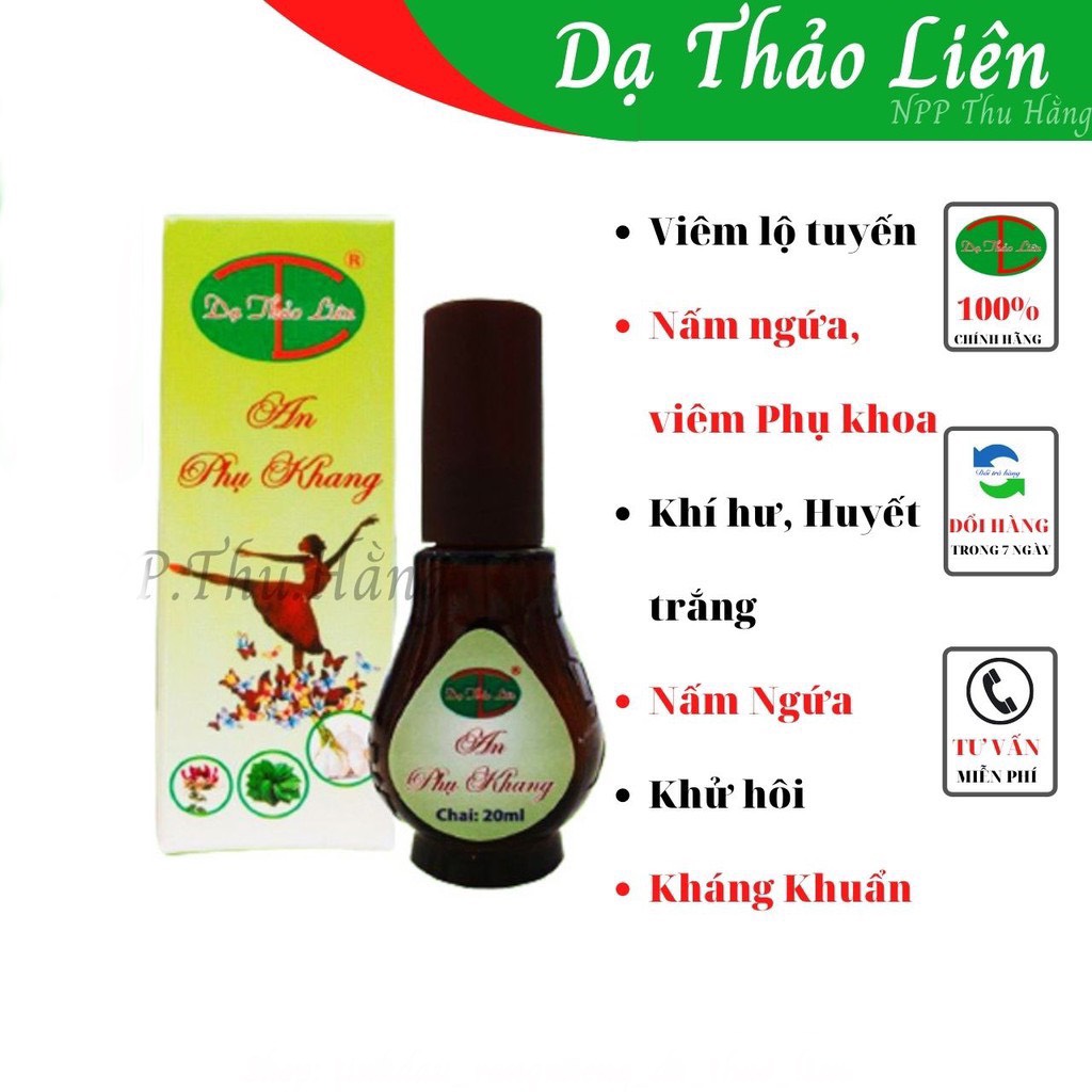 [Freeship] Tinh dầu An Phụ Khang Dạ Thảo Liên 5ml