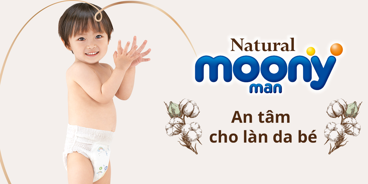 [HÀNG NHẬT CHÍNH HÃNG] MOONY Natural ﻿﻿﻿Bỉm tã QUẦN  size XL 32 (12-22kg) [GIAO HOẢ TỐC]