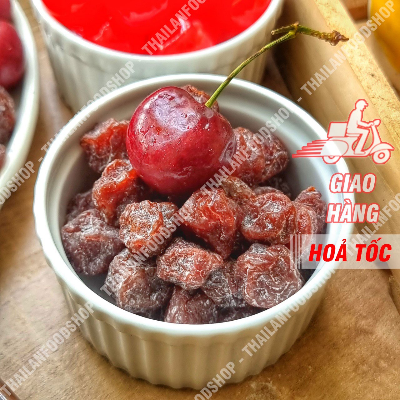 Cherry Sấy Ô Mai ( Hàng Nhập Khẩu Thái Lan ) - Lon 500gr