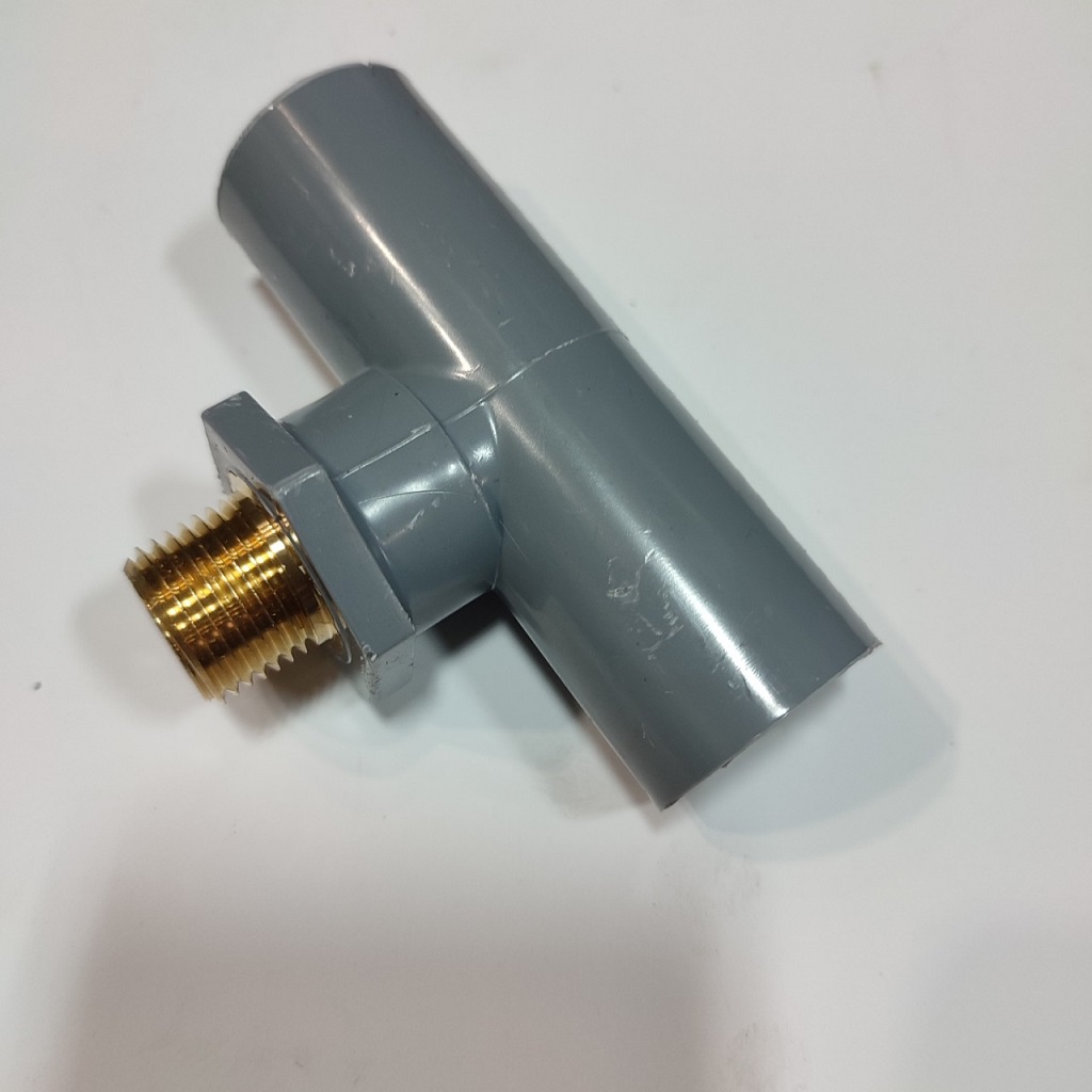 Tê 27 ren đồng thau ống 27 ren 21