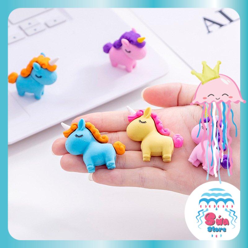 Tẩy bút chì Pony cục gôm hình Pony dễ thương cho bé TAY04