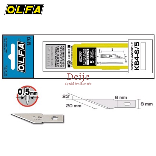 Lưỡi dao thủ công nhật olfa kb4-s/5