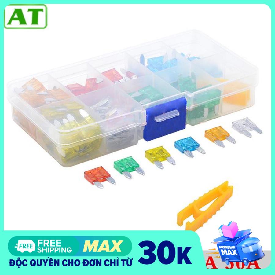 Bộ 120 cầu chì xe hơi 6 loại cường độ dòng điện