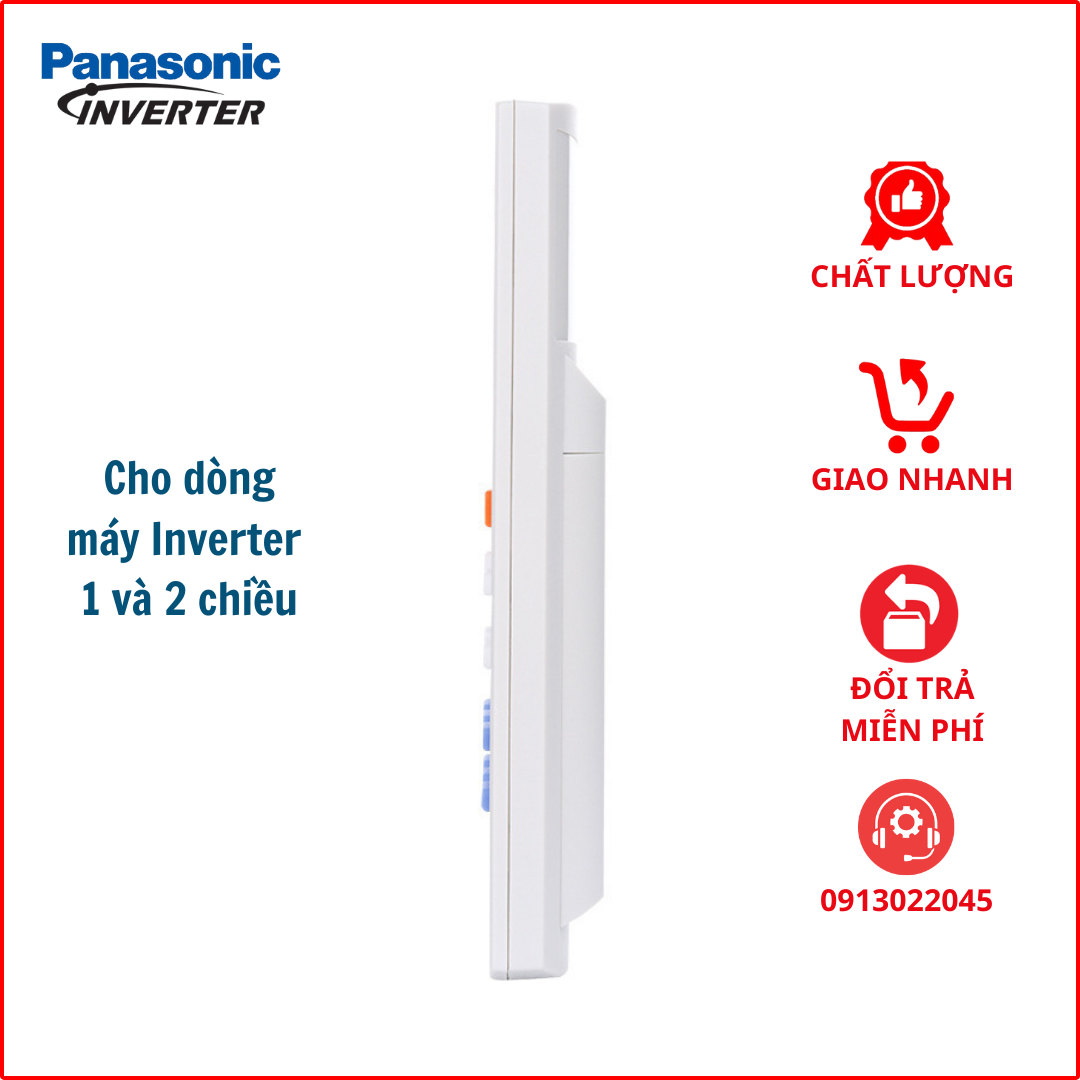Remote máy lạnh điều hòa Panasonic (Inverter 1 và 2 chiều.)