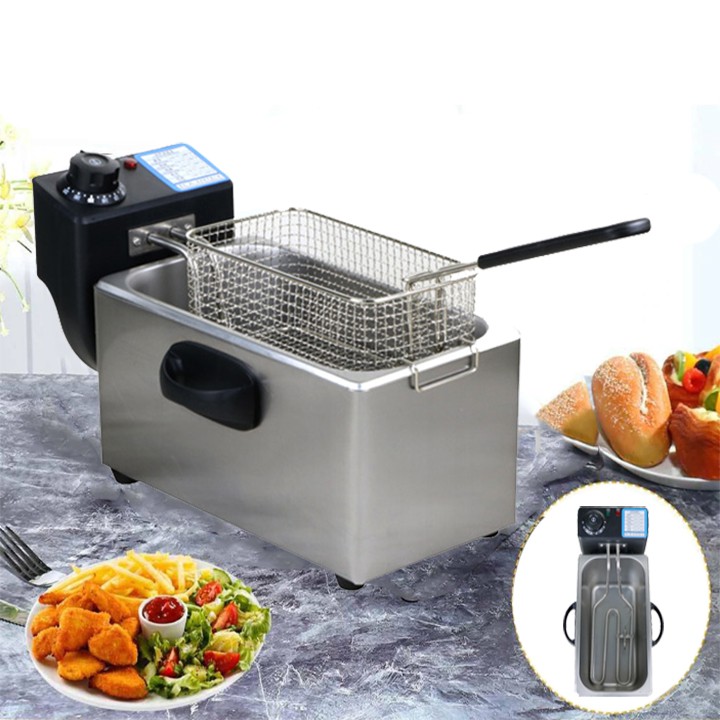 Bếp chiên, bếp chiên nhúng điện 3L tiết kiệm dầu
