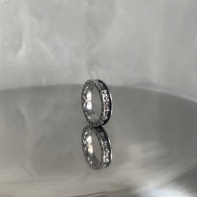 NHẪN CHROME HEART THÉP TITAN 8