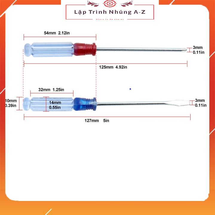 [Lập Trình Nhúng A-Z][G35] Tua Vít Tiện Dụng Dài 125mm