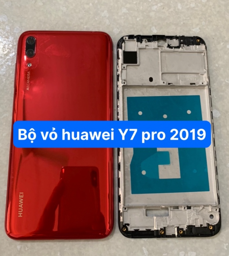 Bộ vỏ huawei y7 pro 2019 - bộ vỏ zin