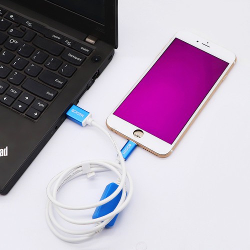 Cáp Magico DCSD cho iPhone làm bộ nhớ, đổi thông tin ổ cứng