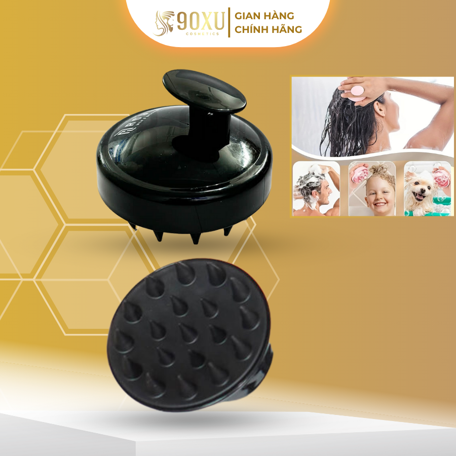 Lược Gội Massage Đầu ROUG, làm sạch da đầu, tăng cường hiệu quả khi gội, tạo cảm giác thư giãn