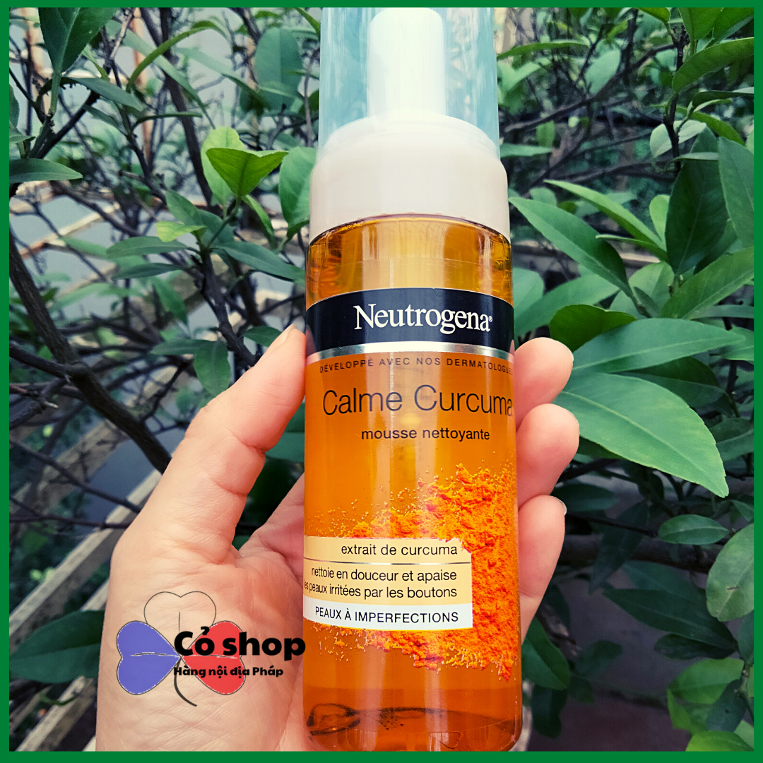 [HÀNG PHÁP GIÁ TỐT] Sữa rửa mặt nghệ tạo bọt Neutrogena Pháp 150ml