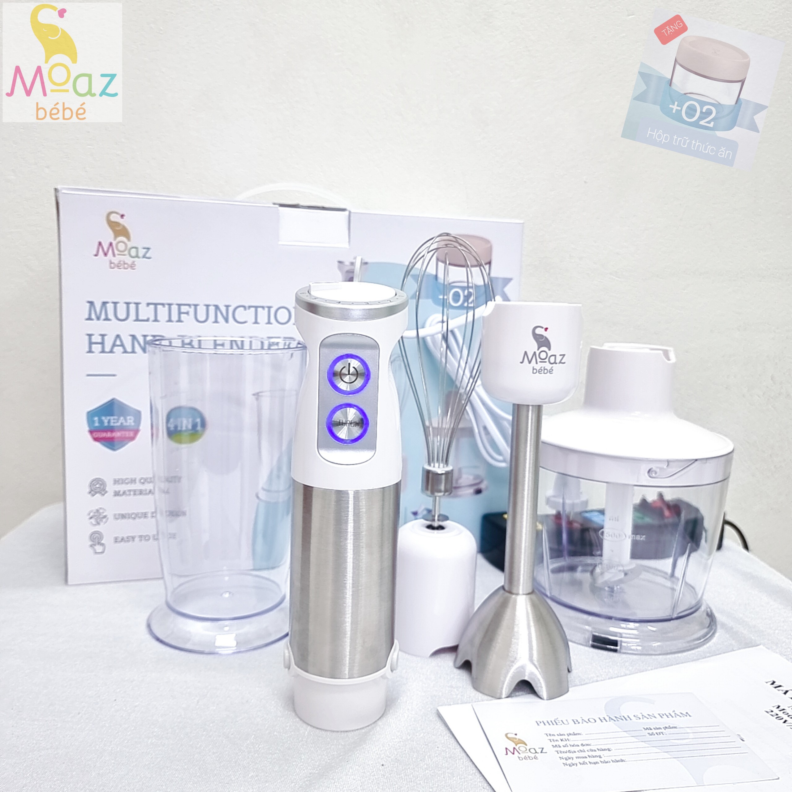 Máy xay cầm tay Moaz Bébé MB026