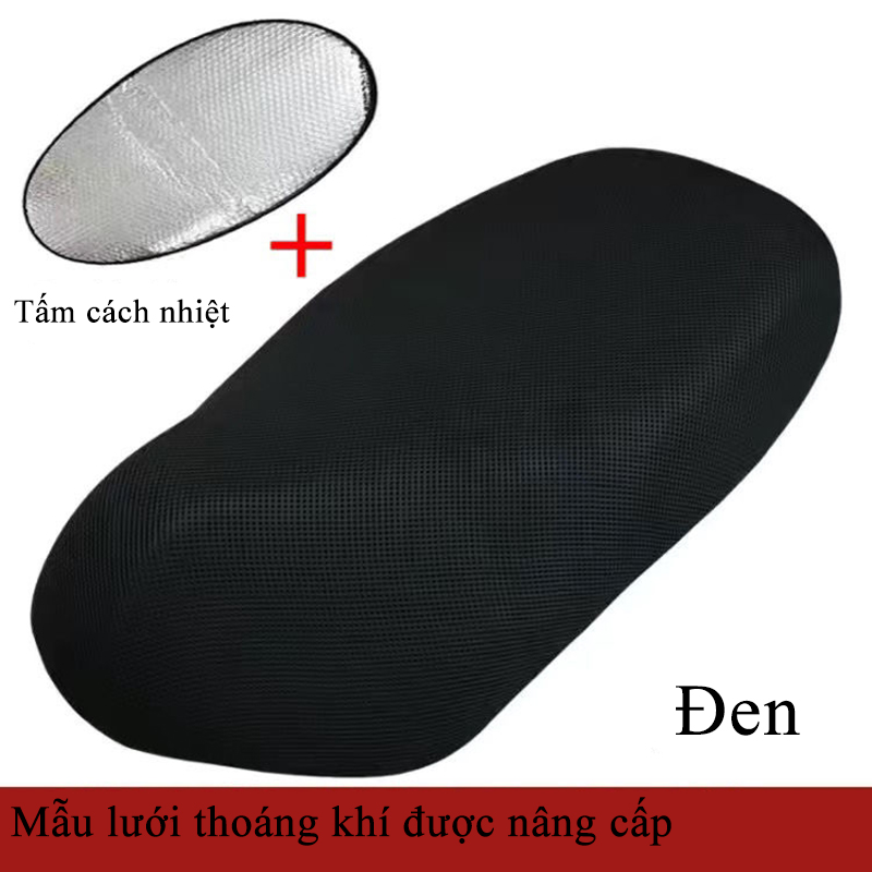 Bọc đệm lưới tổ ong xe máy Bọc yên xe chống mỏi lưng xe máy Miếng bọc đệm xe máy lưới 3D Miếng lót yên xe máy Bọc yên xe lưới 3d