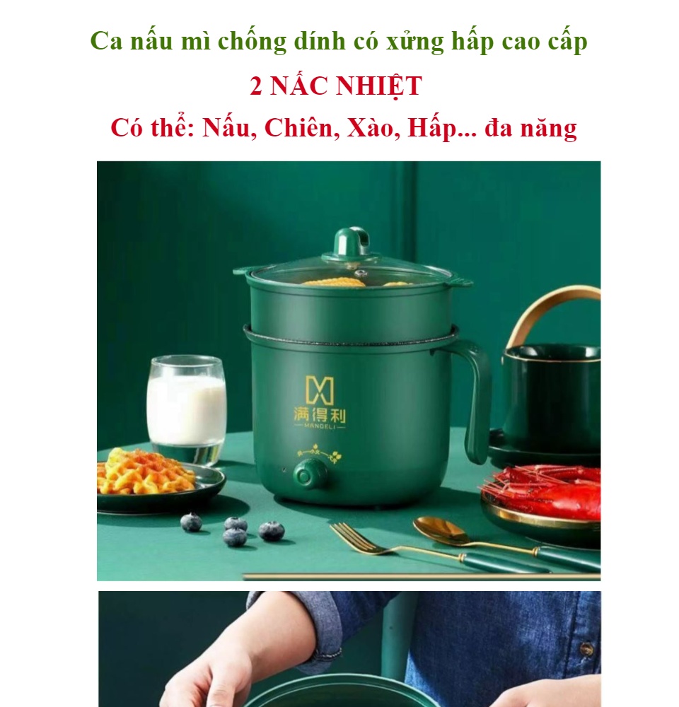 Ca nấu mì Happy Call đa năng