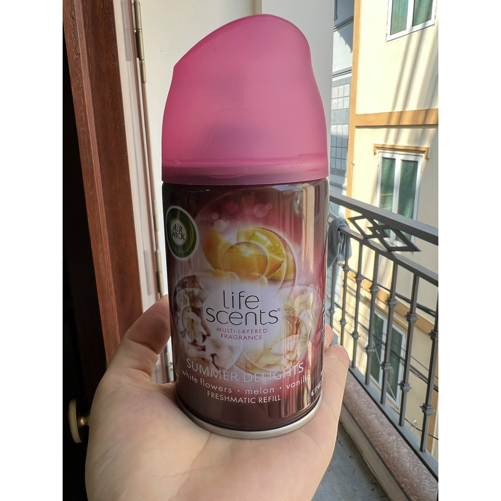 Bình xịt tinh dầu thiên nhiên airwick freshmatic max