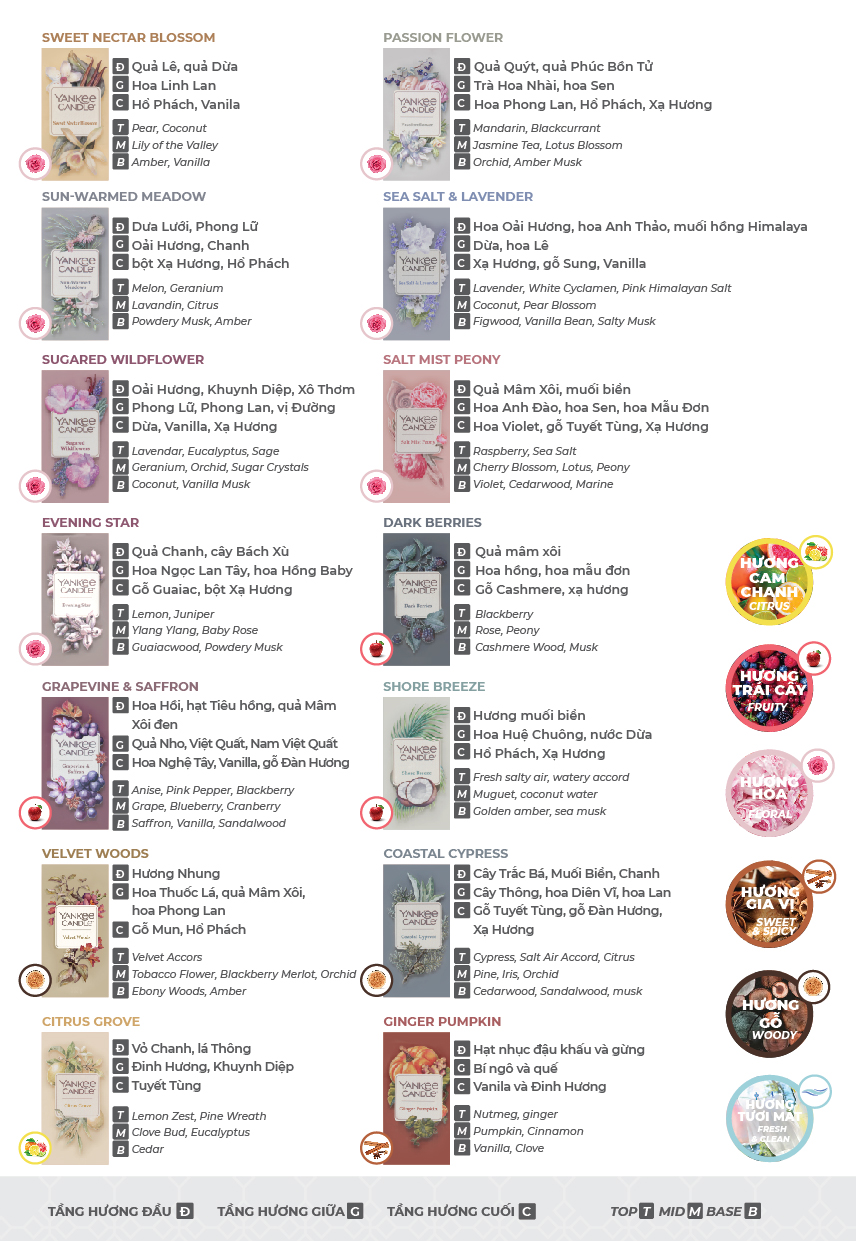 Nến thơm Sáp đậu nành Elevation Yankee Candle