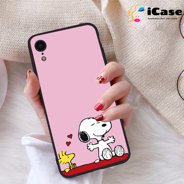 Ốp lưng iPhone XR viền dẻo TPU BST Snopy