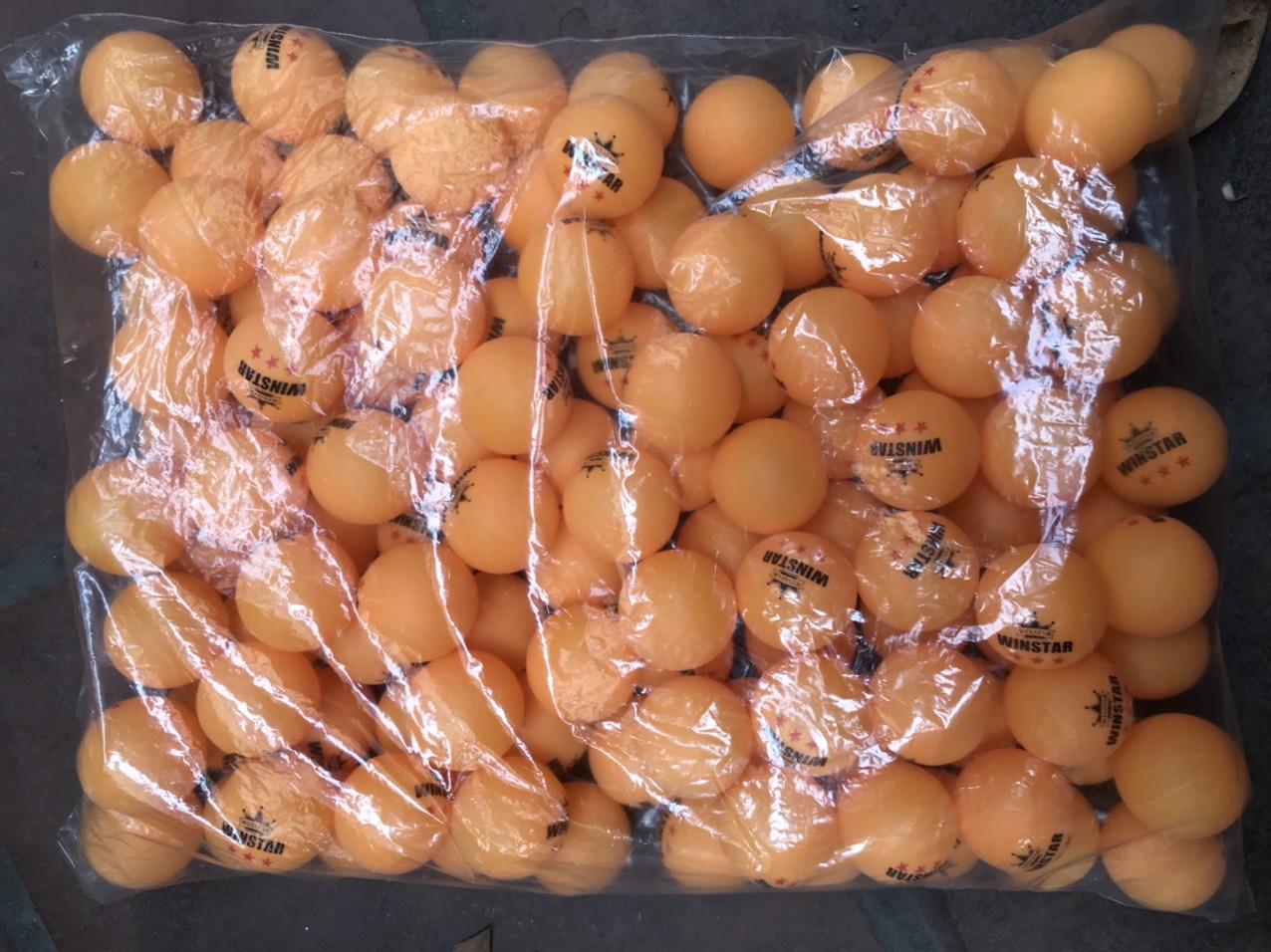 Sỉ Combo 120 Quả Bóng bàn tập luyện túi 120 quả bóng bàn WinStar 2 màu vàng trắng