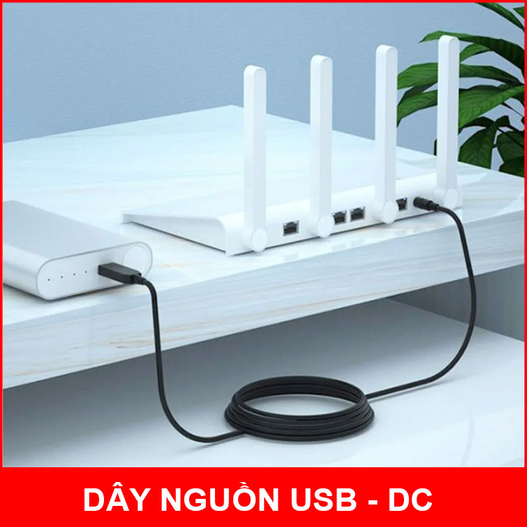 Dây chuyển đổi nguồn USB 5V sang 8.4V DC