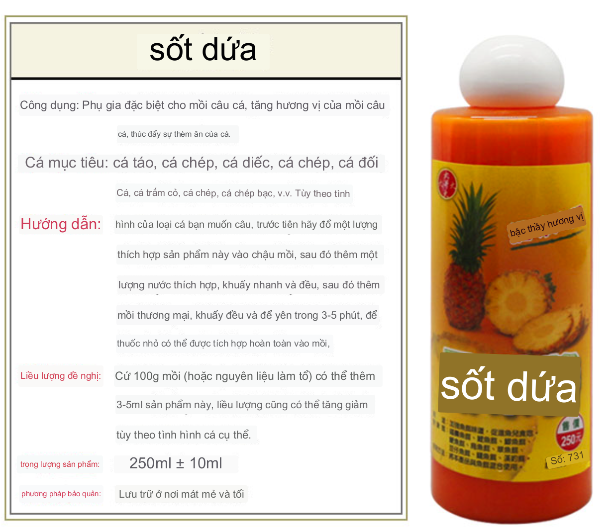 THính Dụ Cá Tinh Mùi 135, Trứng Sữa, Rô Đen. Khóm Đại Ca Đại