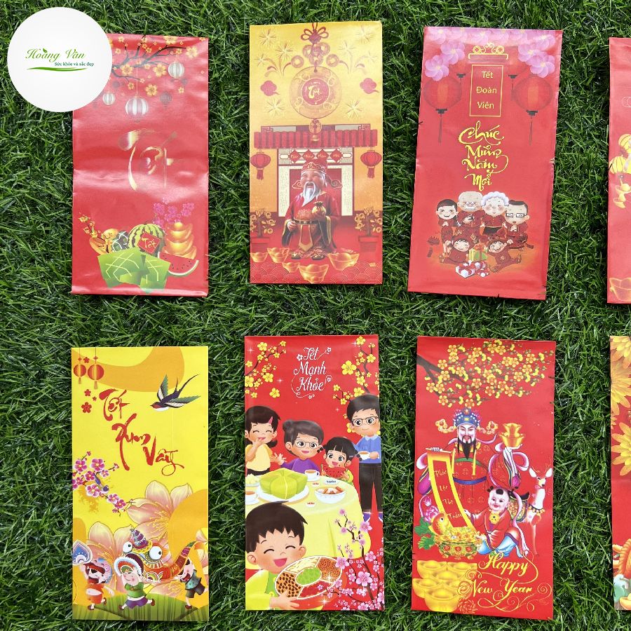 Combo 50 cái bao lì xì tết 2023
