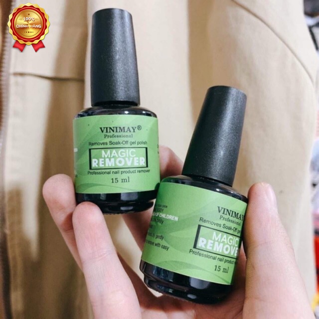 Phá gel vinimay nắp đen nước lỏng 15ml