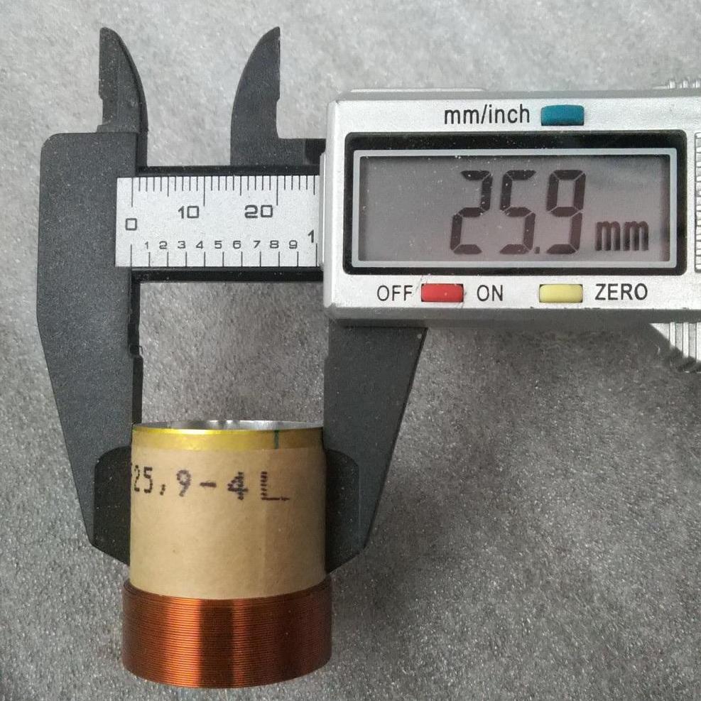 COIL 25.9 4 LỚP - 1 CÁI COIL LOA BASS