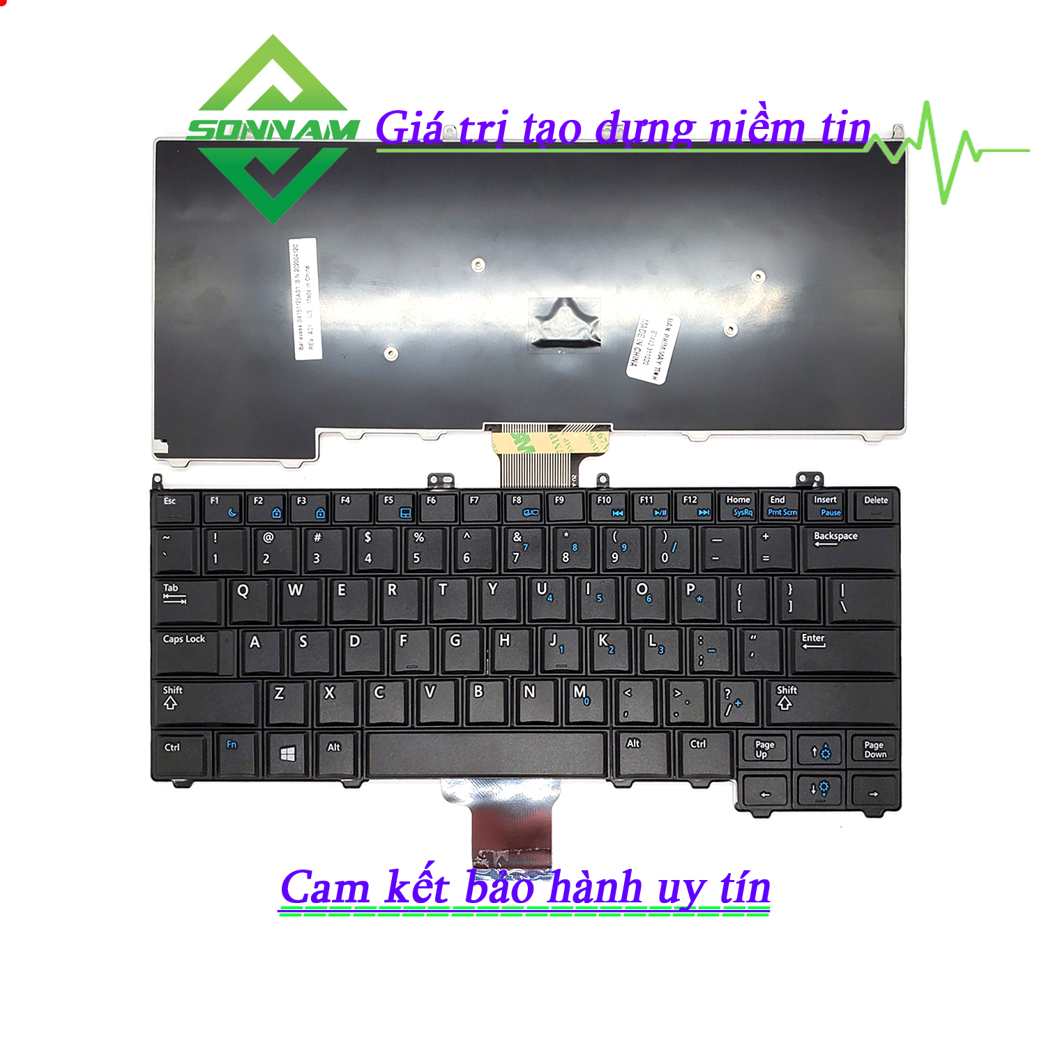 Bàn Phím Laptop Dell Latitude E7440