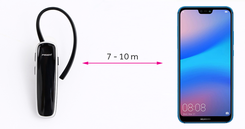 Tai nghe Bluetooth Pisen LE002+ Đen