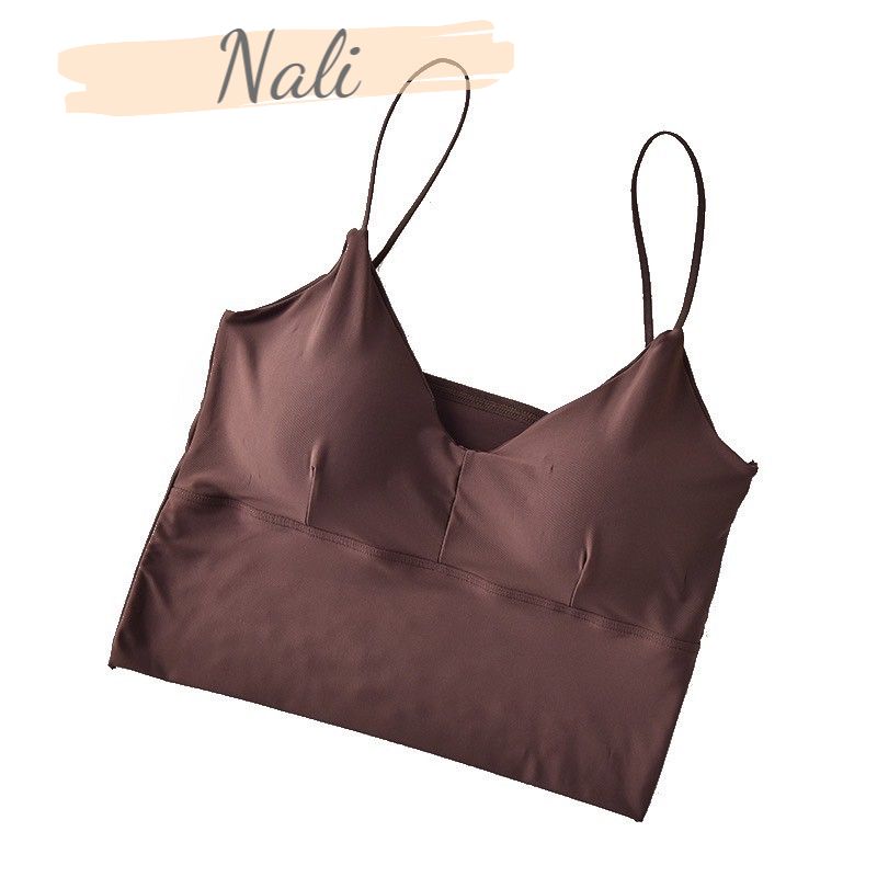 Áo bra dây mảnh sexy, bralette đúc su mút mỏng NL059