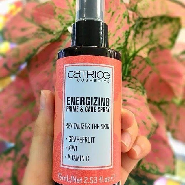 XỊT KHOÁNG DƯỠNG DA KHÓA NỀN MAKE UP CATRICE ENERGIZING PRIME & CARE SPRAY