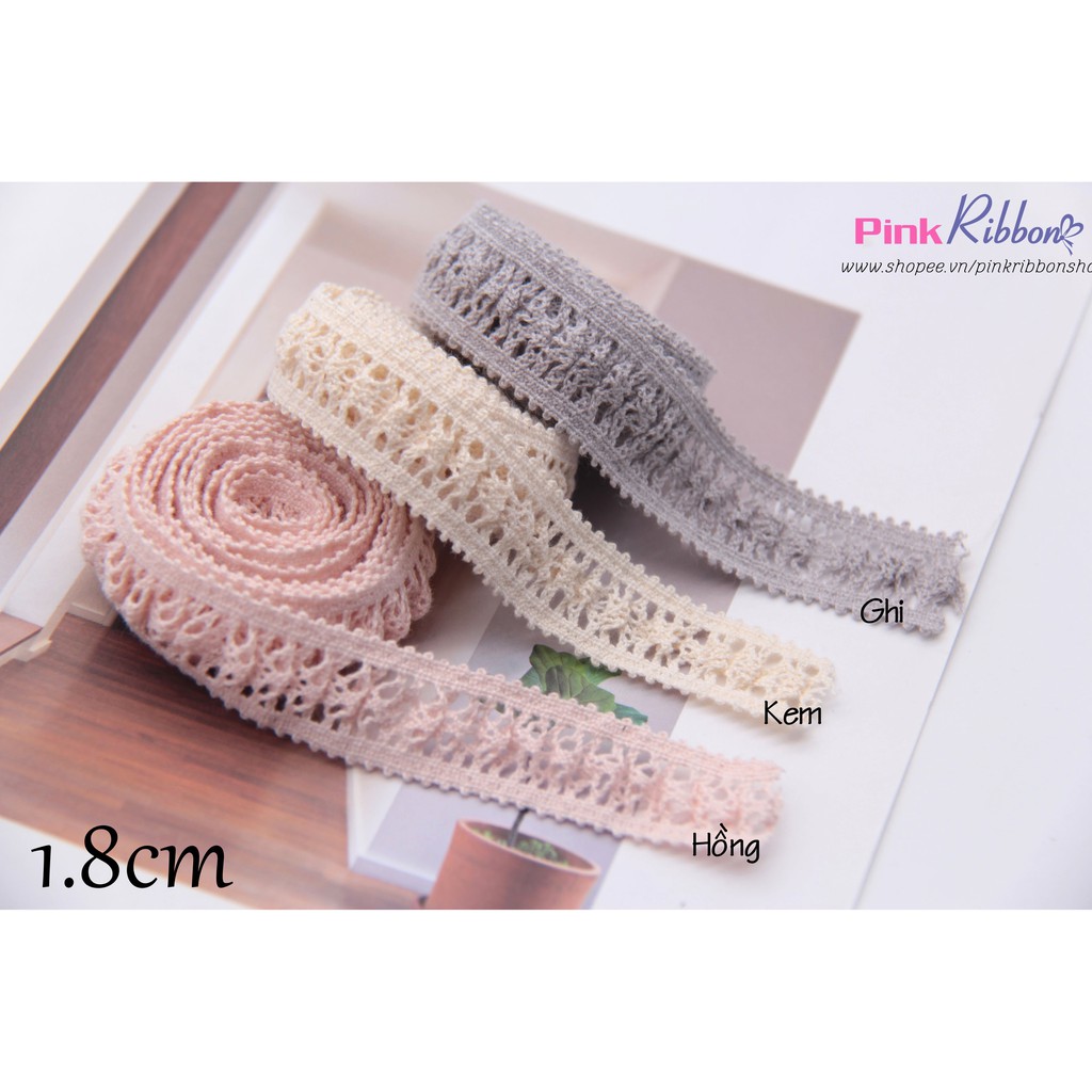 Thun ren cotton cao cấp 1.8cm